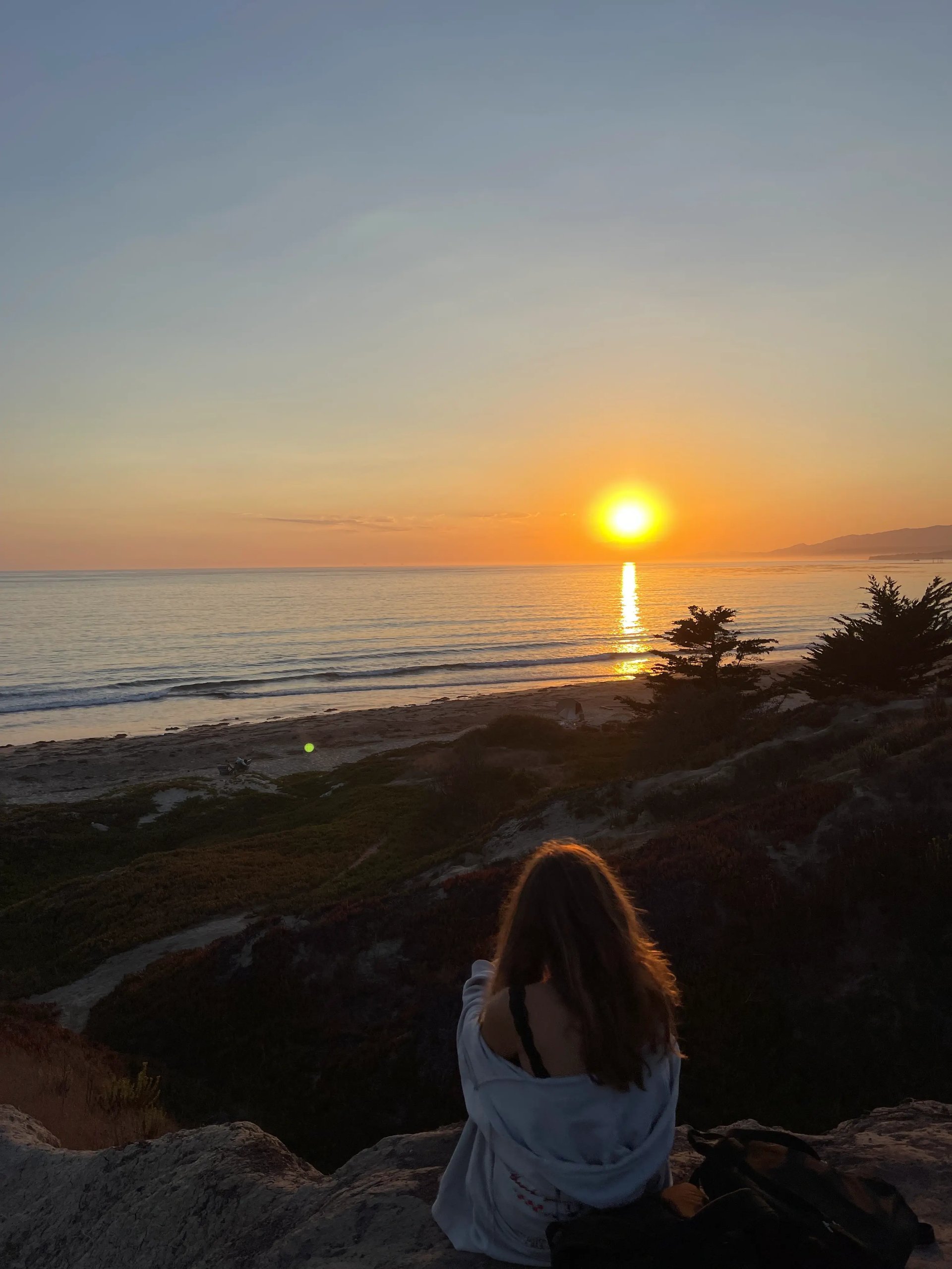 Atemberaubende Aussicht auf die Küstenlandschaft von Santa Barbara.