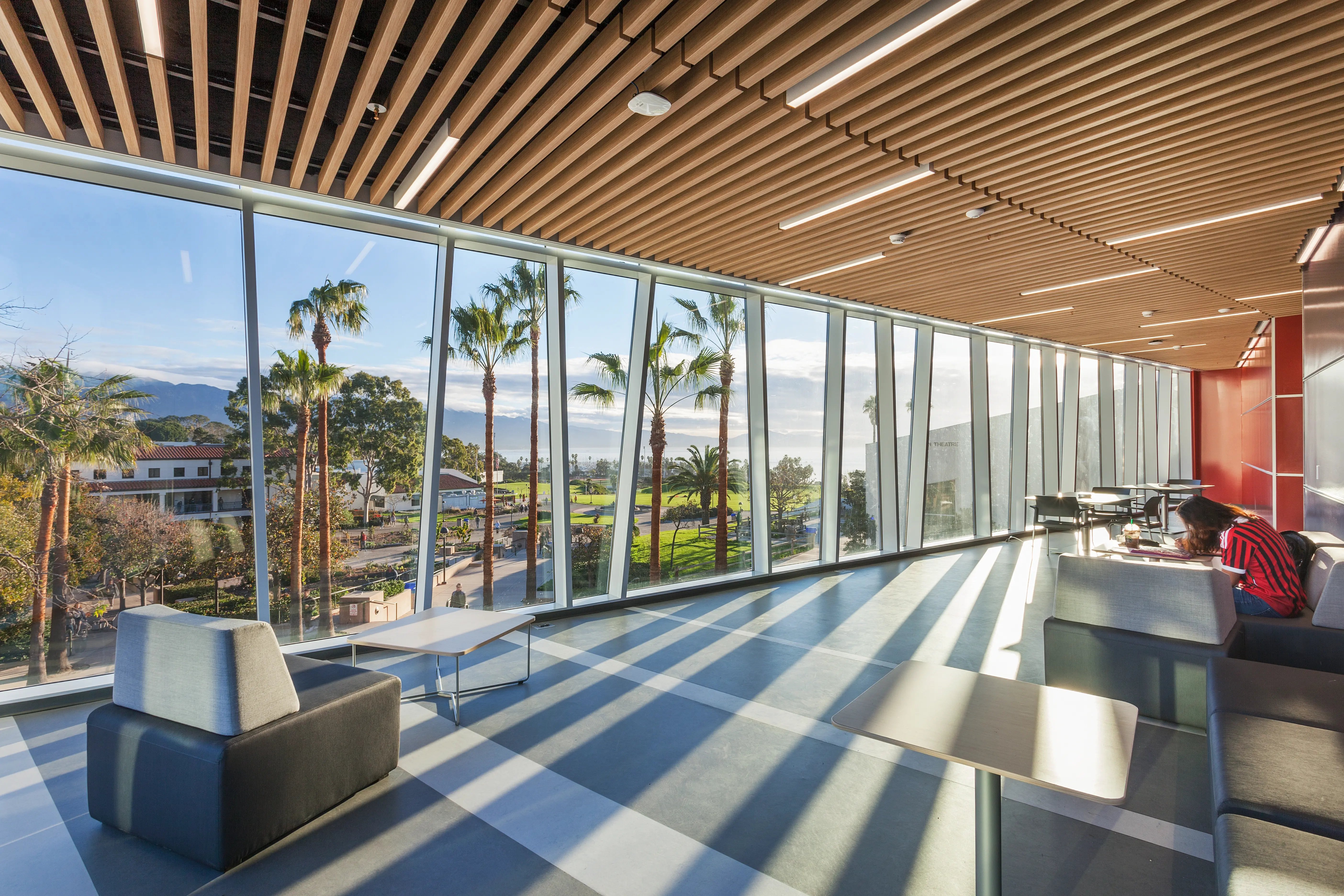 Der Campus des  Santa Barbara City College von innen